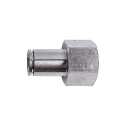 Metal Pu Fitting Straight 10mm 1/2